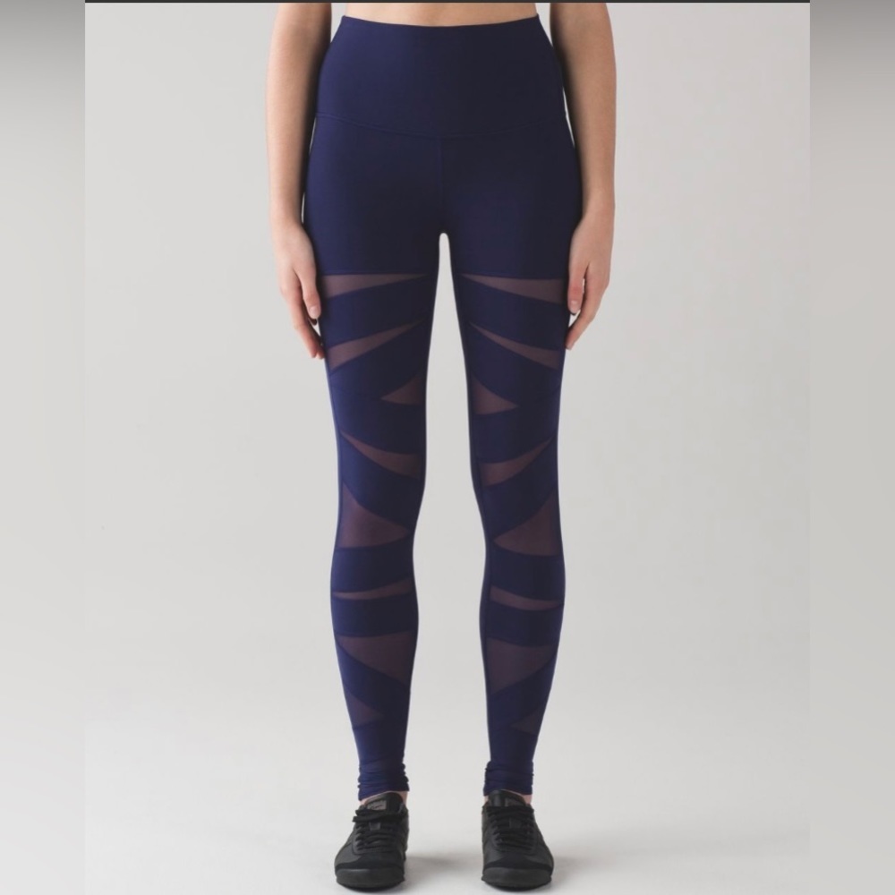Lululemon Wunder Under High rise Tech Mesh pant​